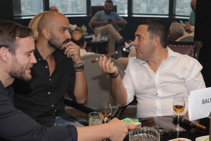 Club Limitada and Habanos Club of Lebanon at Up on the 31st
